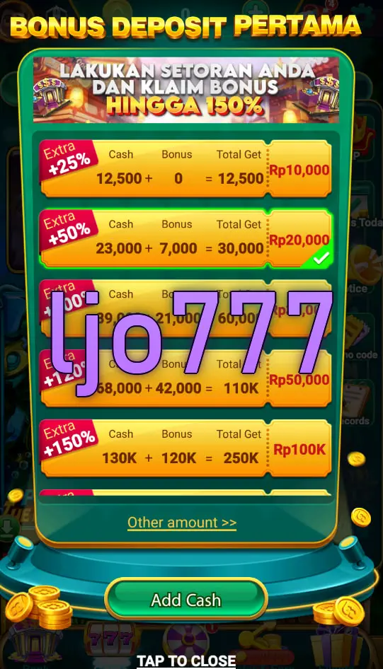 ljo777 Masuk